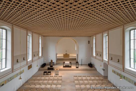 Kirche St. Nikolaus, Gemeinde Hofstetten-Flüh, Atelier Dreher